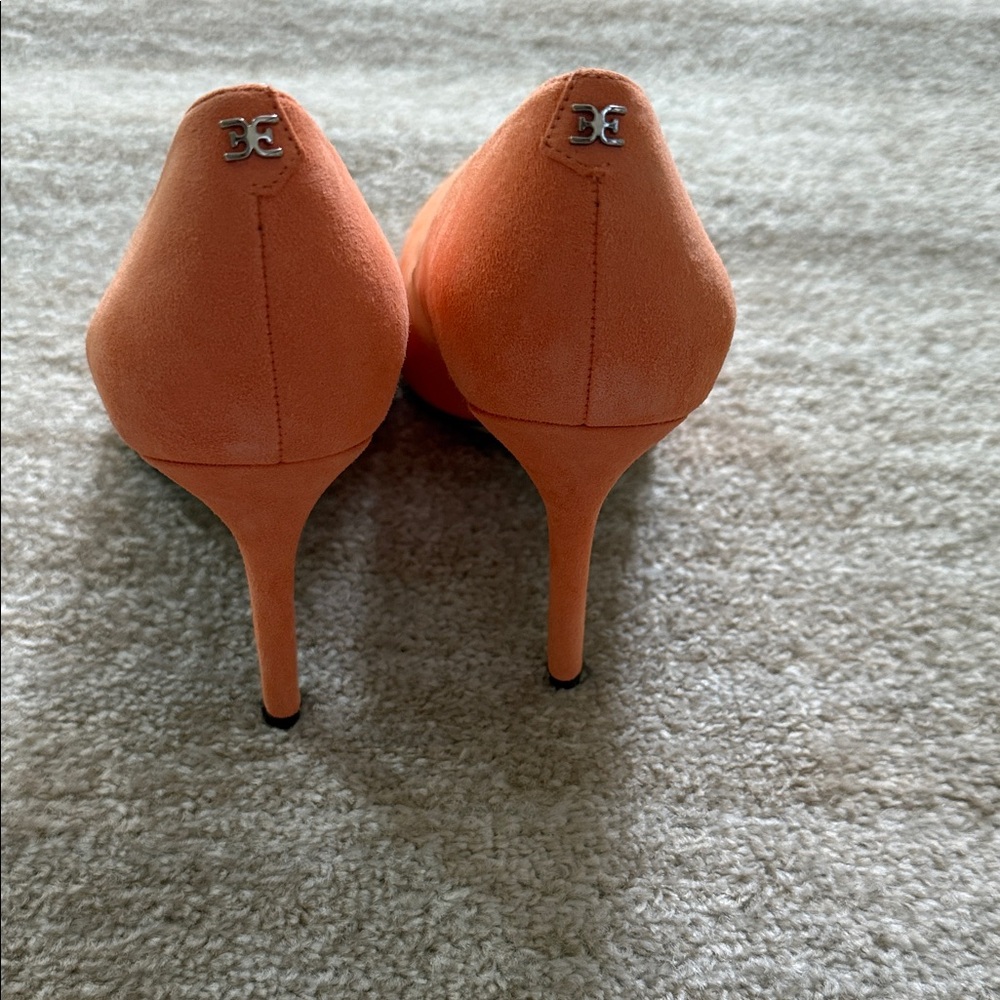 Sam Edelman Women's Vibrant Orange Heels - Picture 6 of 6